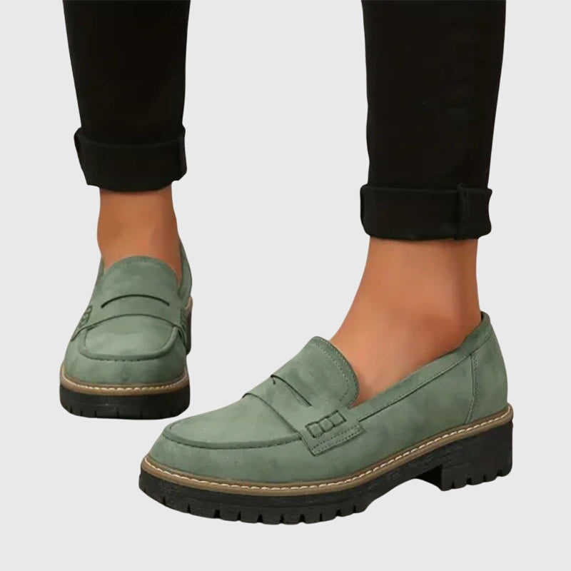 Melania | Timeless Suede Loafers