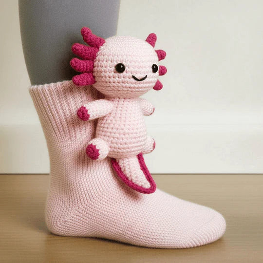 CozyCritters – Cozy Socks with Knitted Animal Designs
