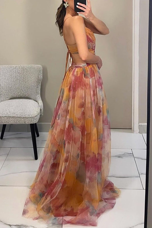 Carola™ – Enchanting Floral Maxi Dress
