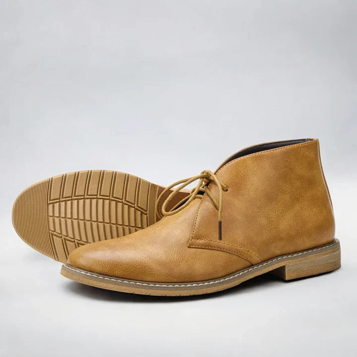 Henrik ™ | Premium Leather Chukka Boots