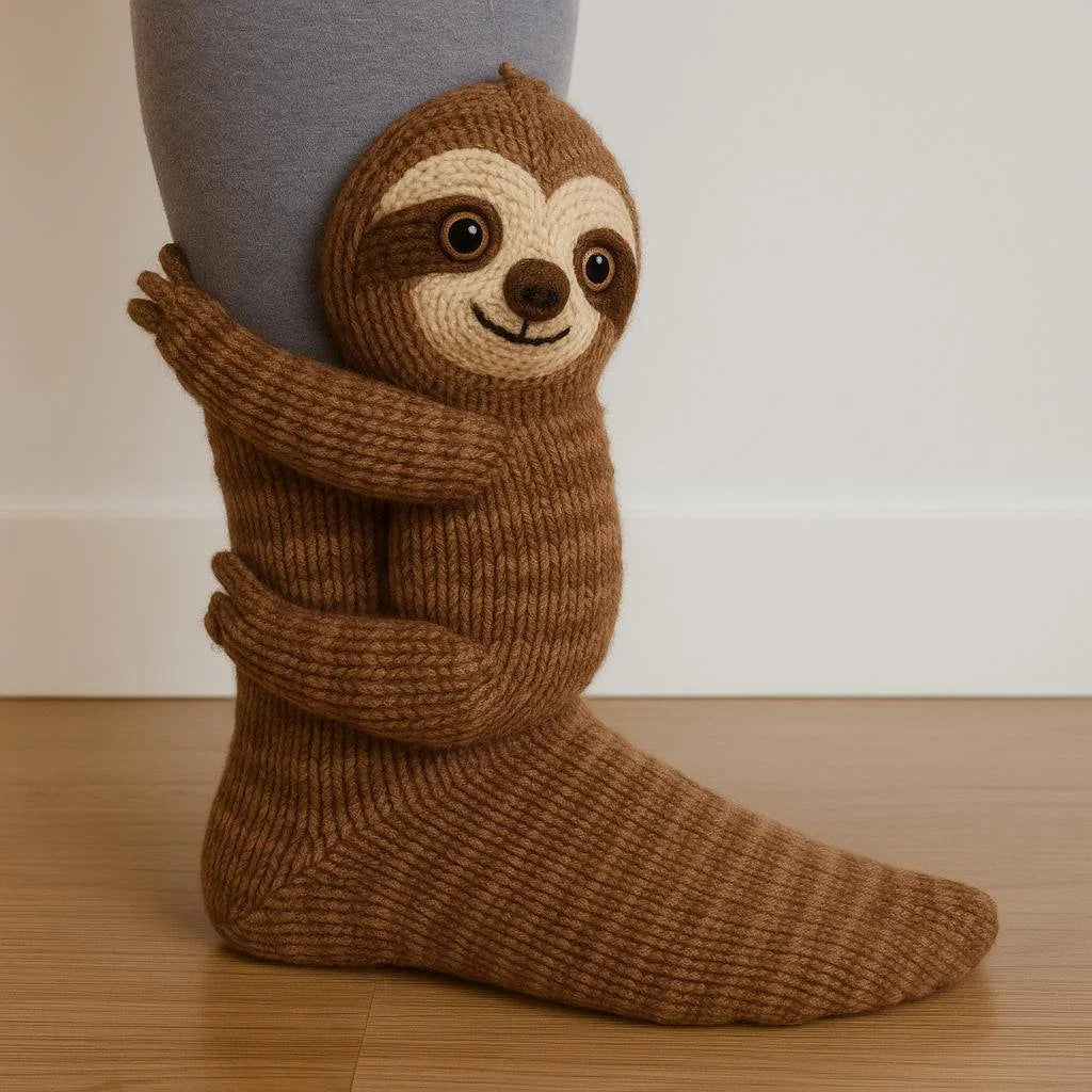 CozyCritters – Cozy Socks with Knitted Animal Designs