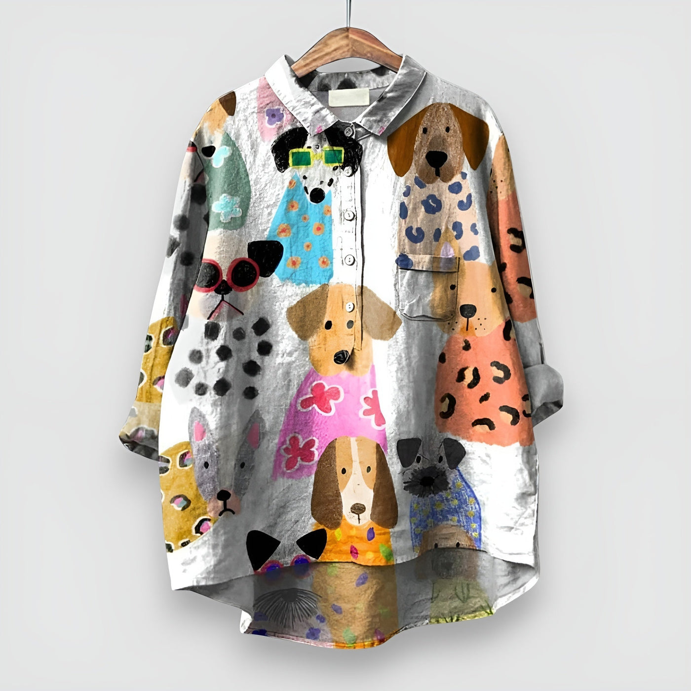 Amelie™ | Women’s T-shirt with Dog Print