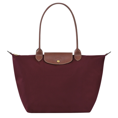 Large Pliage Tote, Burgundy