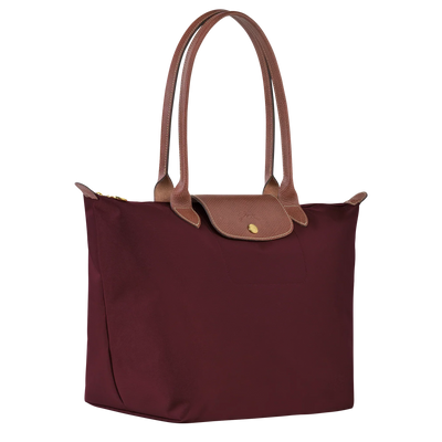 Large Pliage Tote, Burgundy