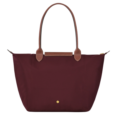 Large Pliage Tote, Burgundy
