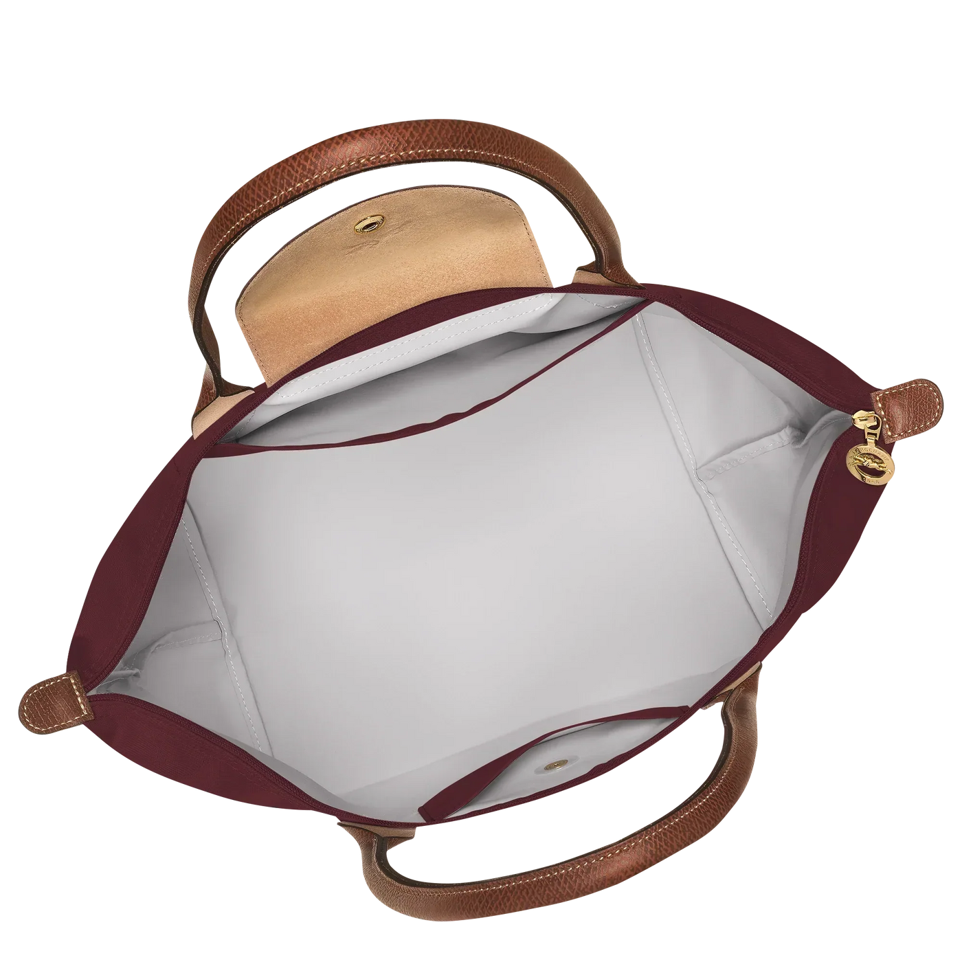 Large Pliage Tote, Burgundy