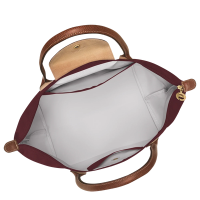 Large Pliage Tote, Burgundy