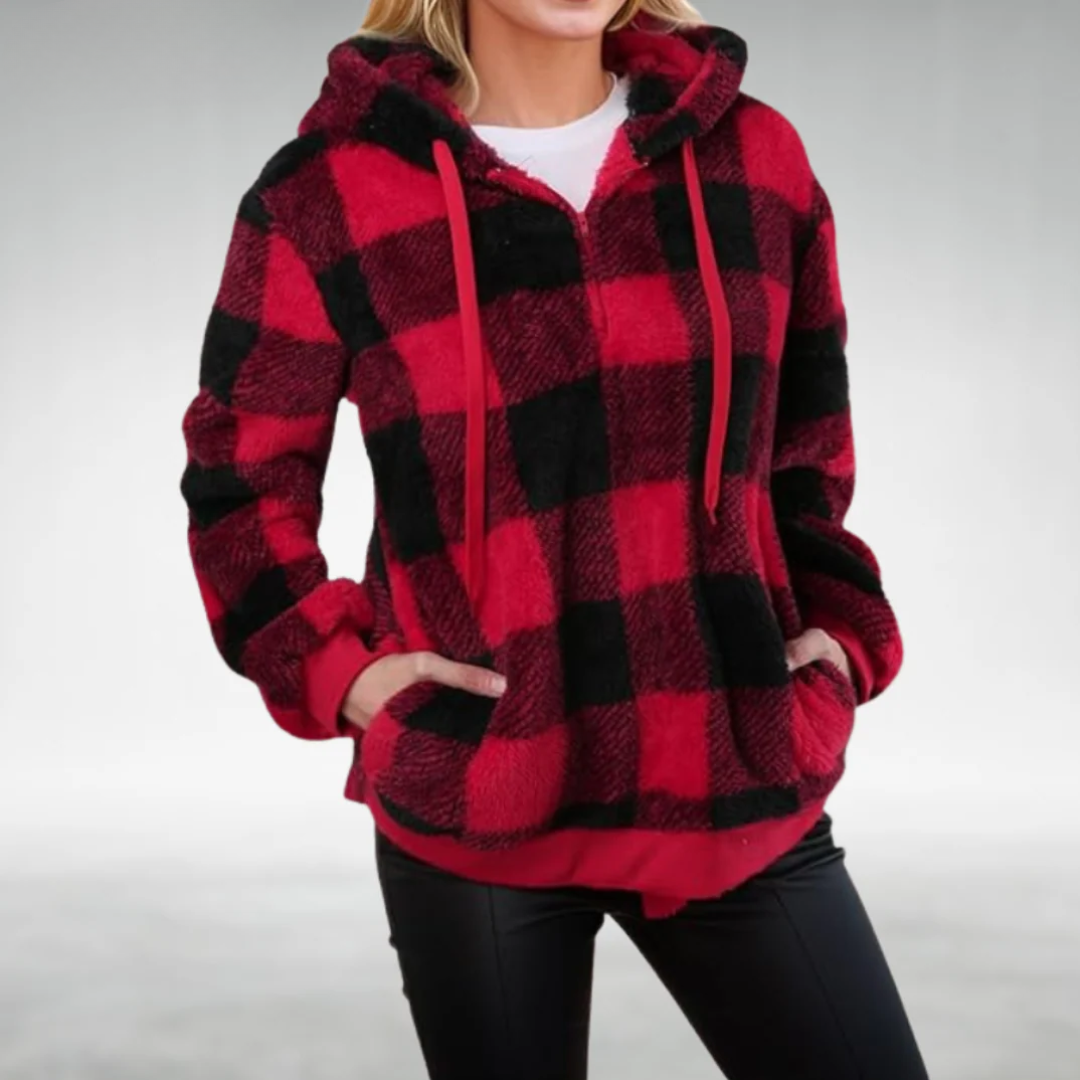 Mariam™ Stylish Half-Zip Sweater