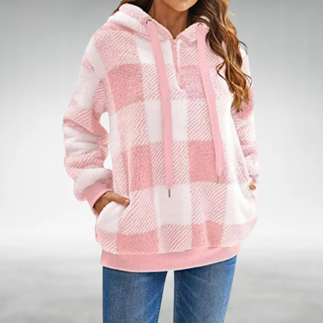 Mariam™ Stylish Half-Zip Sweater