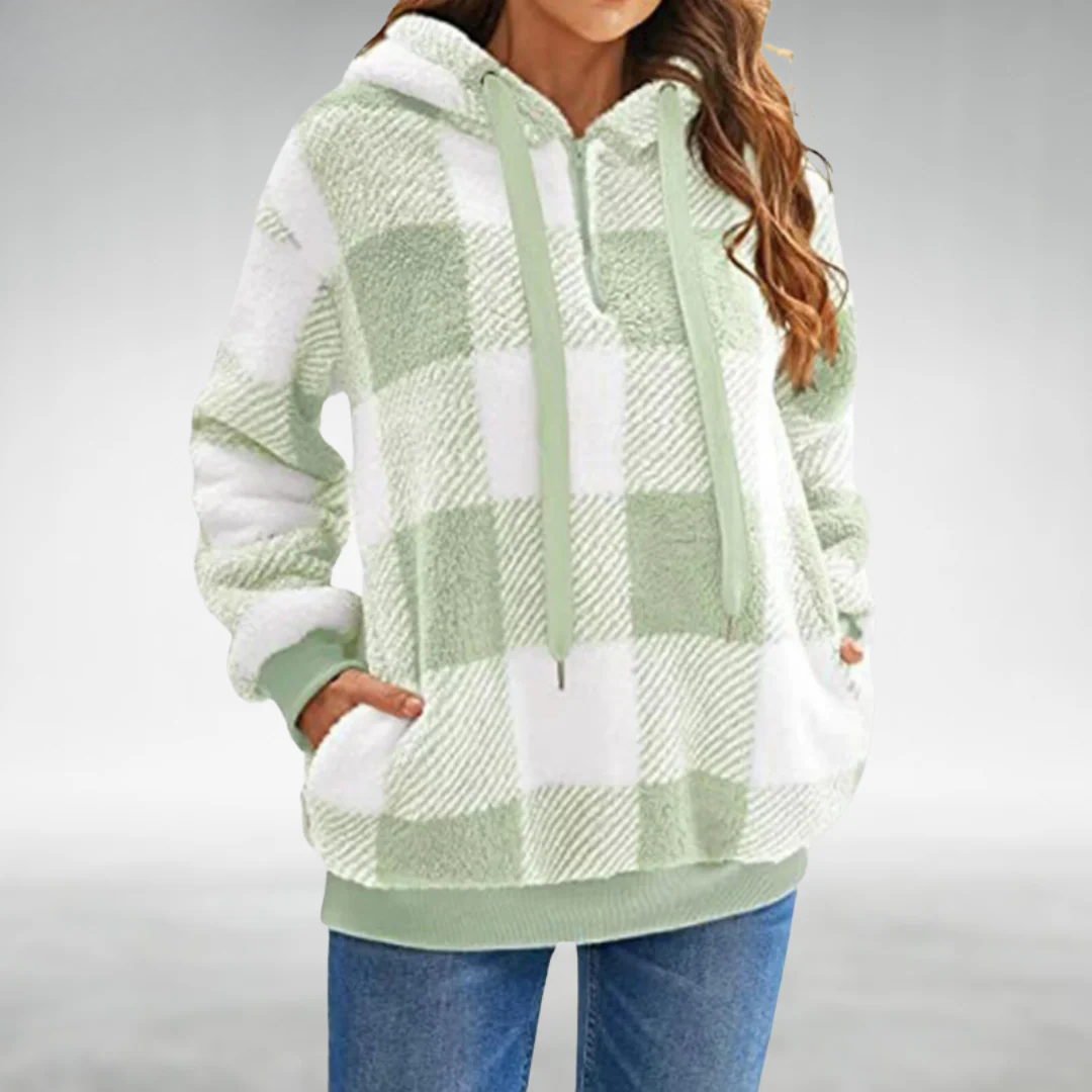 Mariam™ Stylish Half-Zip Sweater