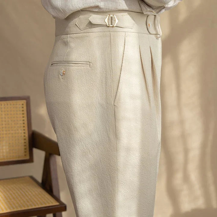 Jesse | Stylish Pleated High Waist Trousers