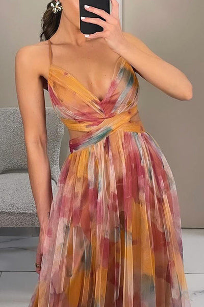 Carola™ – Enchanting Floral Maxi Dress
