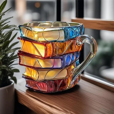 MysticBook – Stained Glass Mug