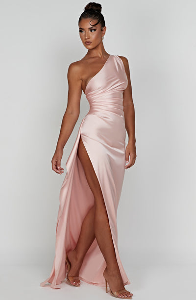 Genesis | Long Satin Dress