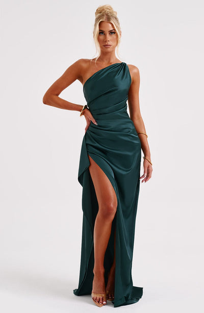 Genesis | Long Satin Dress
