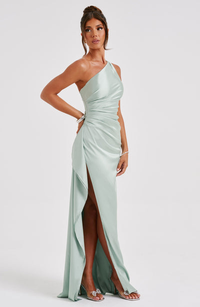 Genesis | Long Satin Dress