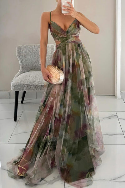 Carola™ – Enchanting Floral Maxi Dress