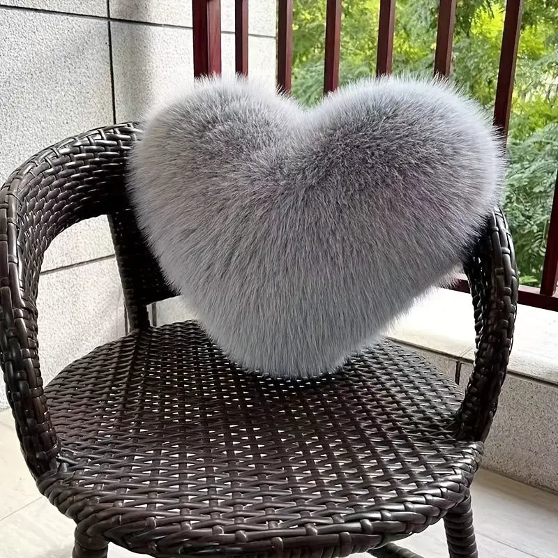 HeartNest - Cute Plush Heart-Shaped Pillow