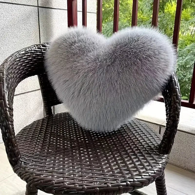 HeartNest - Cute Plush Heart-Shaped Pillow