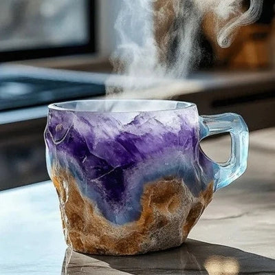 CrystalMug - Mineral Crystal Coffee Mugs