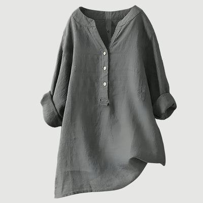 Sienna™ – Airy and Comfortable Button-Up Shirt