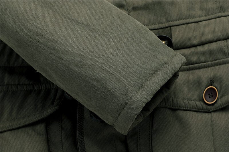 Louis™ Polar Winter Thicken Velvet Hooded Parka