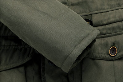 Louis™ Polar Winter Thicken Velvet Hooded Parka