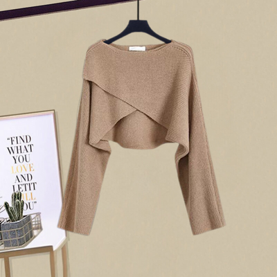 Monica - Elegant knitted dress set